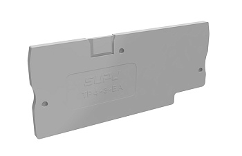 Торцевая крышка TP4-3-GY-EA - Торцевая крышка для клемм TP4-3-..., цвет: серый