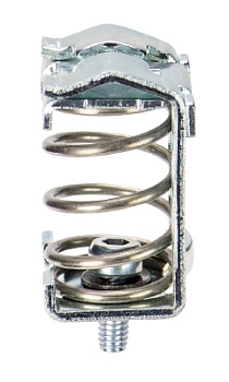 Прижим кабельный WST 13,5 / D - Зажим для подключения экранированного кабеля, тип фиксации провода: зажим, для кабеля: 4-13,5 мм, цвет: серый, тип монтажа: болт