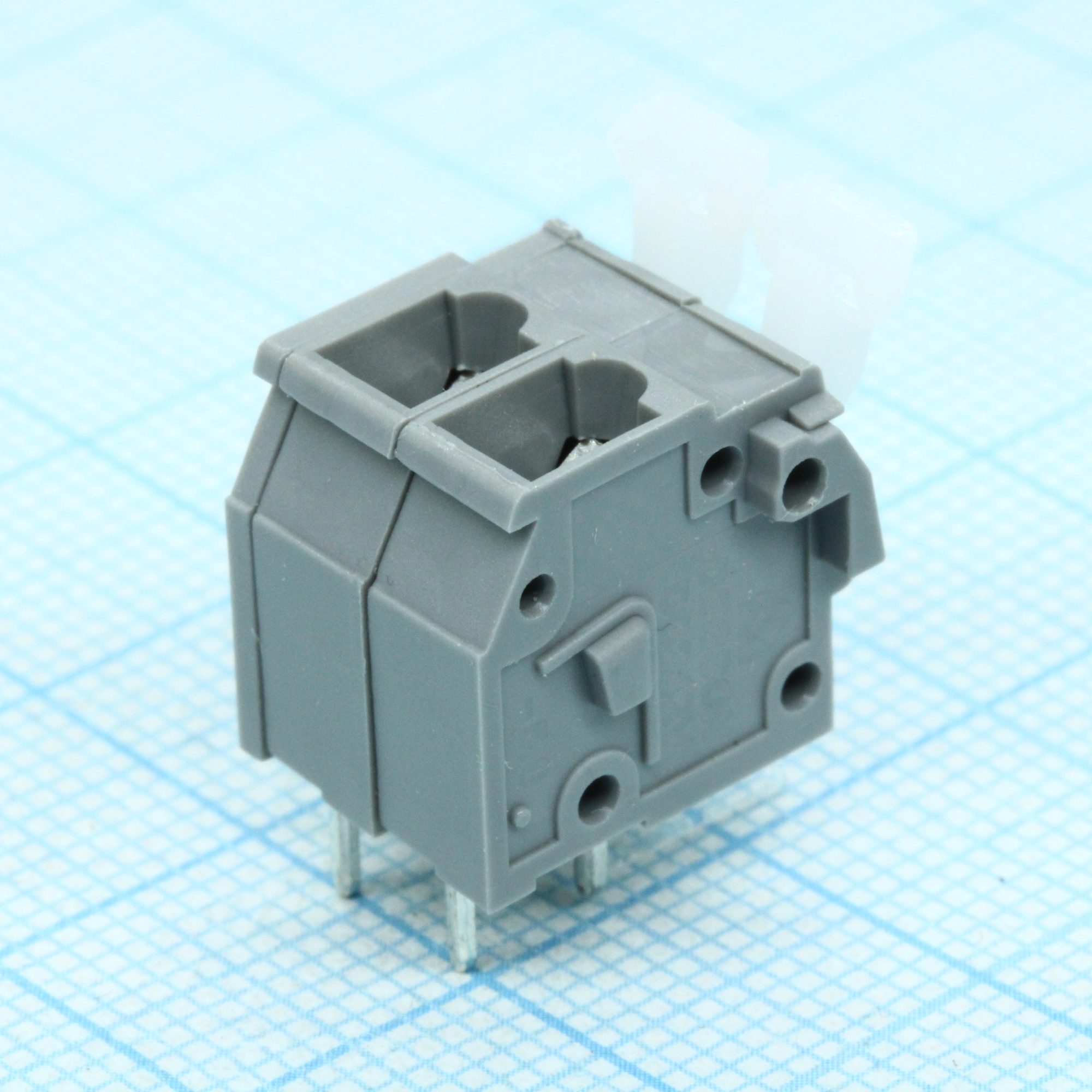 DG242V-5.0-02P-11-00A(H) - Нажимной, безвинтовой клеммный блок 2 контакта серия DG242V-5.0