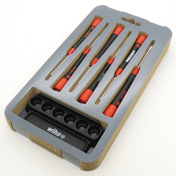 Набор отверток 260PK601 PicoFinish - Набор отверток(6штук) рукоятки с крутящимся колпачком и зоной быстрого кручения.
