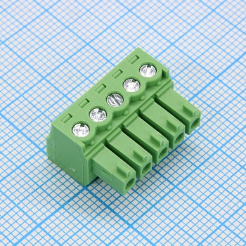 EC381V-05P - Клеммная розетка винтовая на кабель