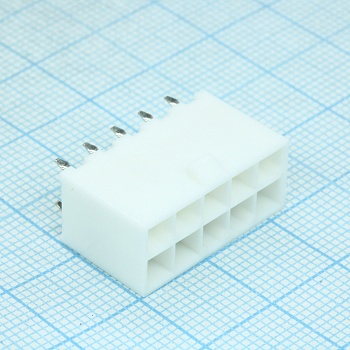 39288100 - Разъем типа провод-плата, вертикальный, 94V-0, 4.2 мм, 8 контакт(-ов), Штыревой Разъем