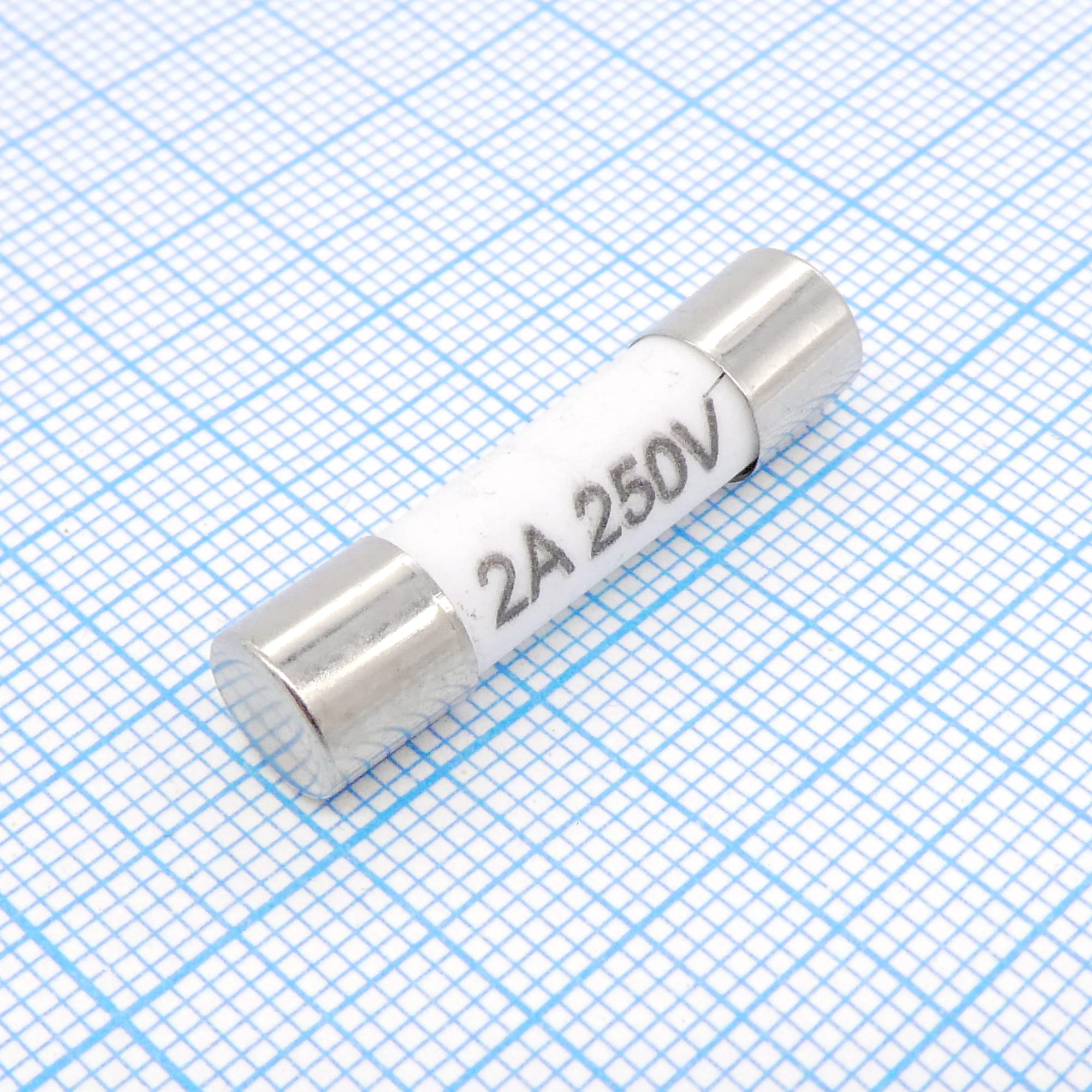 ВП3Б-1В  2А имп.7*30 - Предохранитель керамический цилиндрический 250В 2.0А  7*30