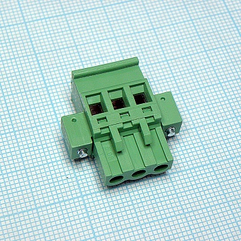 2EDGKAM-5.08-03P-14-00A(H) - Разъемный клеммный блок, 3 контакта. Серия 2EDGKAM-5.08