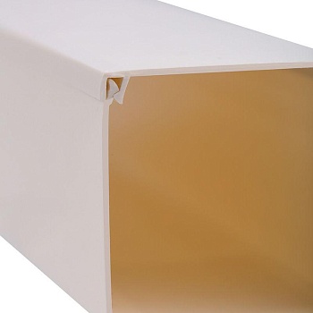 Кабель-канал 16х16 белый 28-1616-2 - длина 2 метра, цена указана за 1м., продажа кратно 2м.