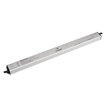 Блок питания ARPV-LG48240-LINEAR-PFC (48V, 5A, 240W) 034896 - Источник напряжения с гальванической развязкой для светодиодных изделий. Входное напряжение 220-240 VAC. Выходные параметры: 48 В, 5 А, 240 Вт. Встроенный PFC >0.95. Тонкий металлический корпус