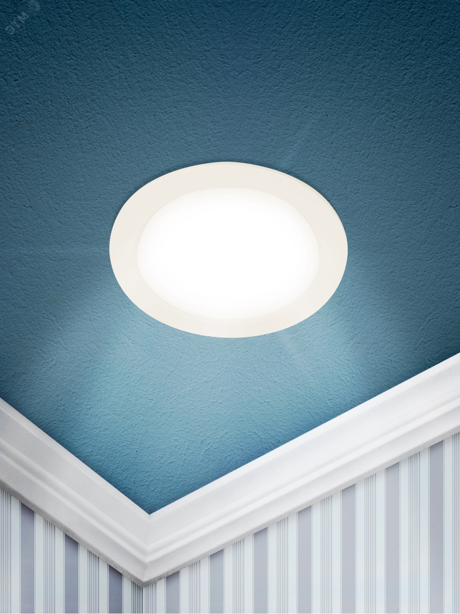 Светильник светодиодный встраиваемый LED 17-15-4K круглый 15Вт 4000К Б0057423