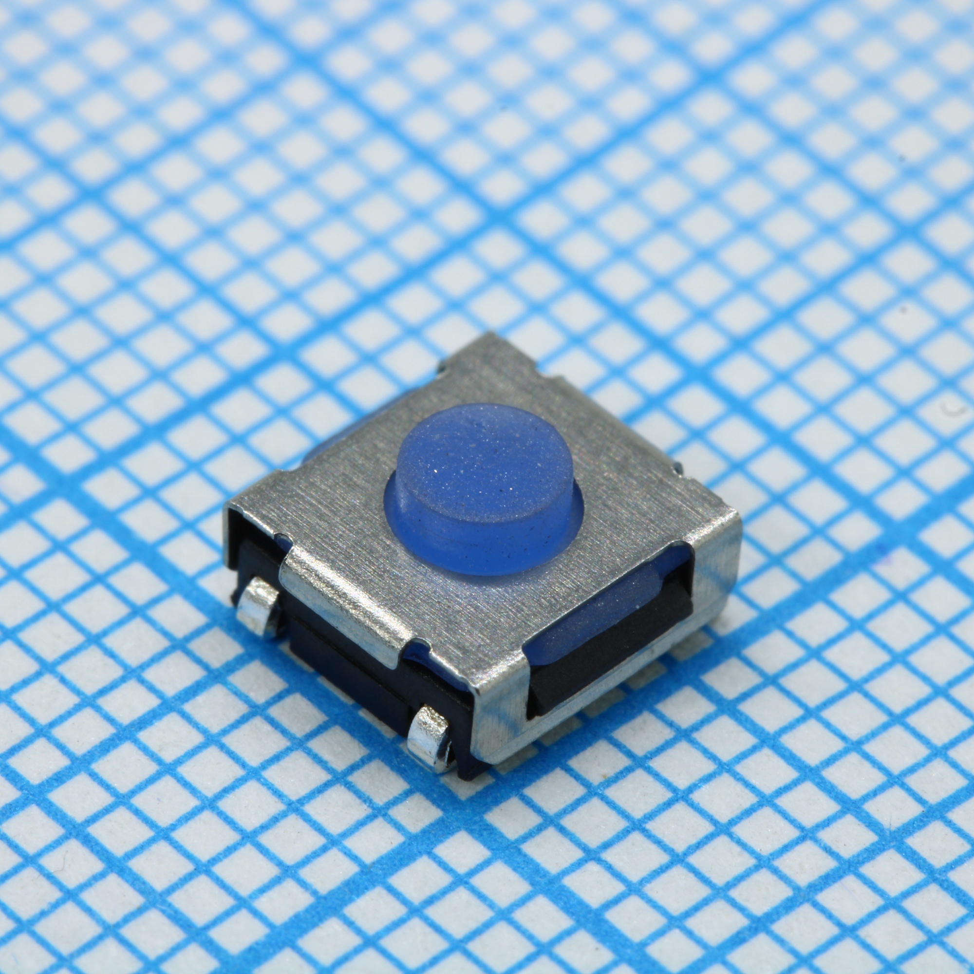 IT-1158-160G-G - Кнопка тактильная 6,5х6,5х3,4мм 4 pin smd