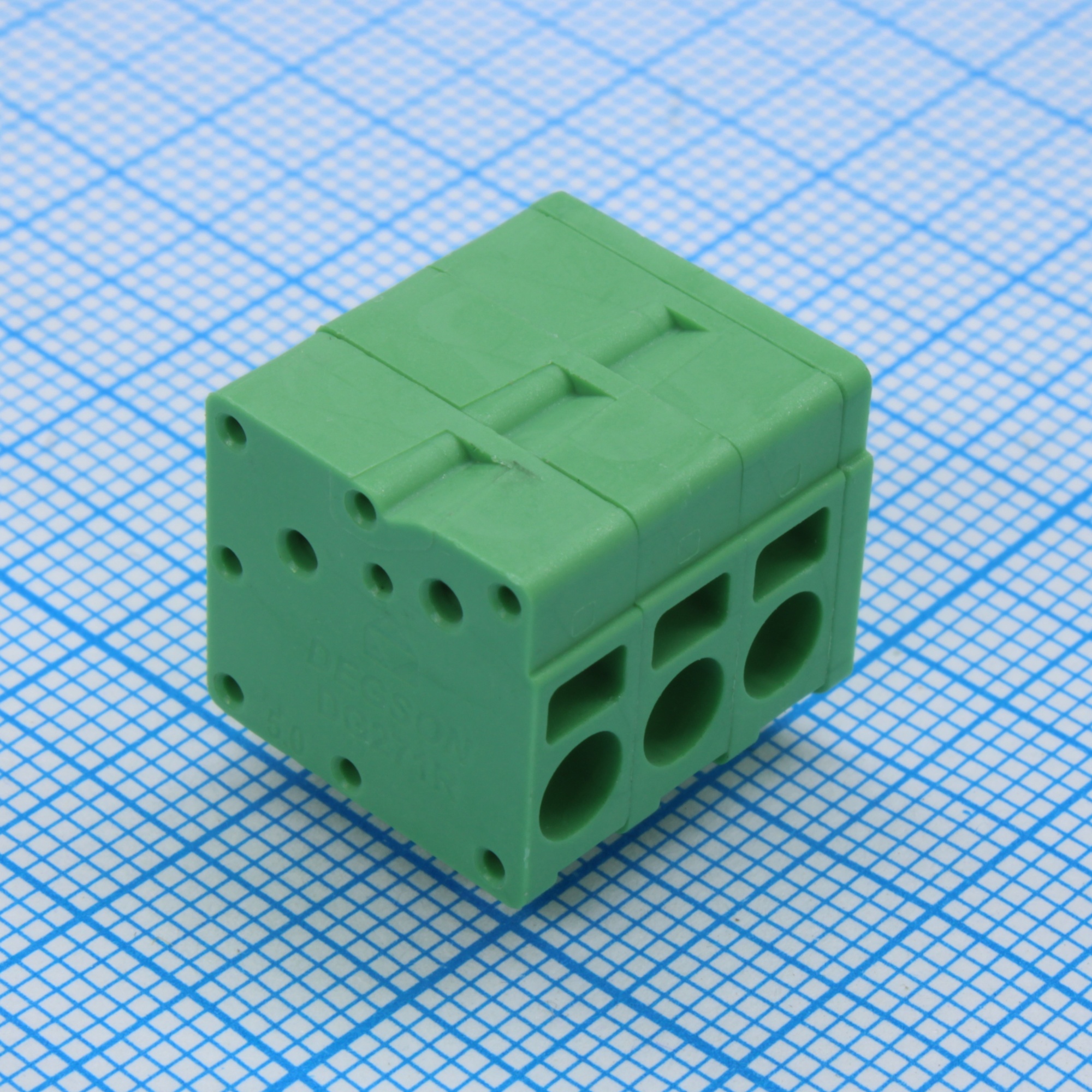 DG271R-5.0-03P-14-100A(H) - Клеммник зажимной на плату