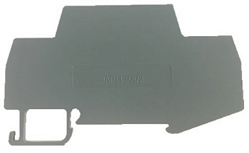 Разделительная пластина JAP14-2.5/2 - Разделительнаая пластина цвет: серый