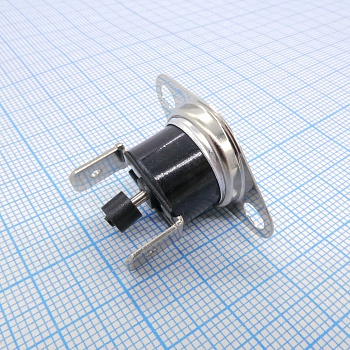 KSD301T 170С 250В 16А - термостат, LBVL нормально замкнутые с кнопкой (ручной сброс)