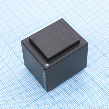 KSP-BVEI3052056 - Трансформатор питания 3ВА  230В 2х9В 2х167мА до+40°C (EI 30/18)30мм