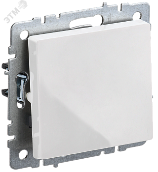 BRITE Выключ. 1-кл. прох. 10А ВС10-1-6-БрБ бел. BR-V12-0-10-K01-PRO