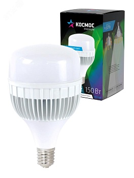 Лампа светодиодная KOSMOS premium HWLED 150Вт E40 6500К 220В KHWLED150WE4065