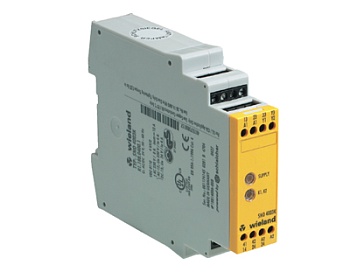 Реле безопасности SNO4003K AC/DC 24V - Реле безопасности для аварийного останова и контроля положен
