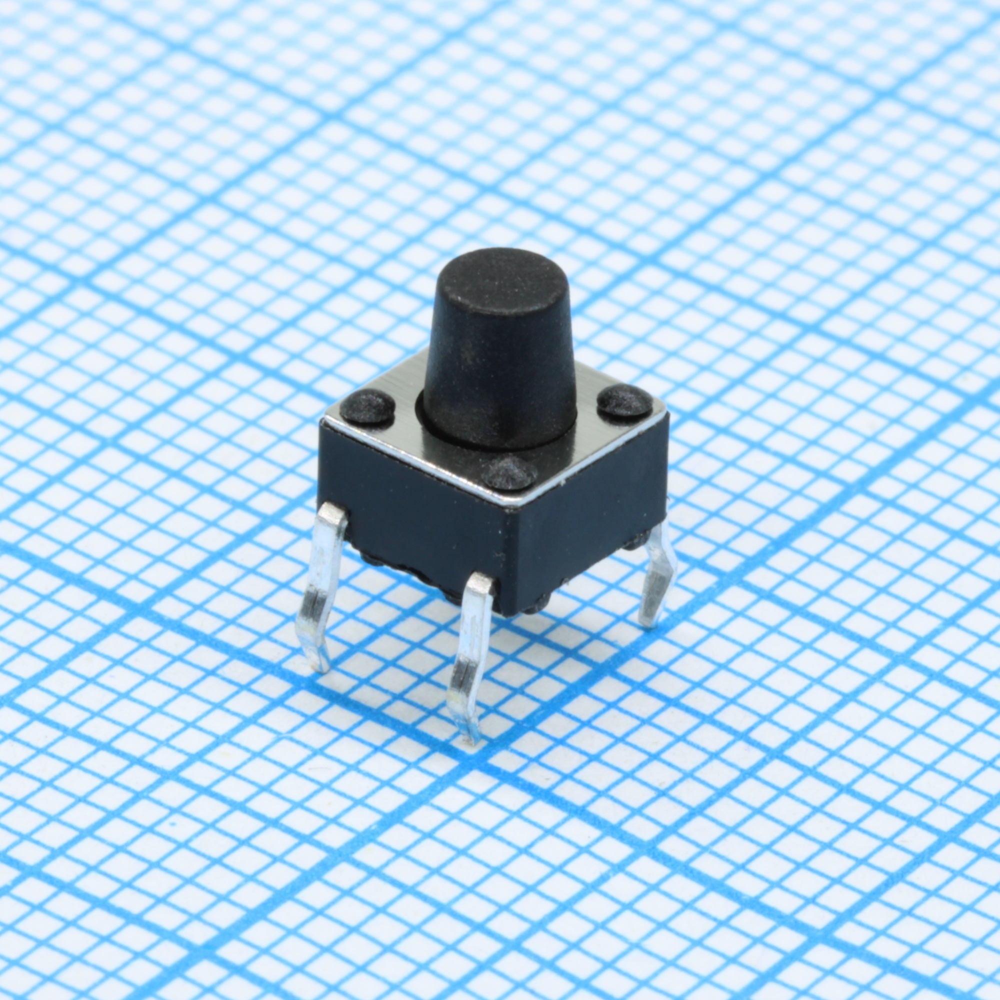 DS1041-01-13KKA16010 - Кнопка тактильная 6х6мм OFF-(ON), 50 мА (ТНT)