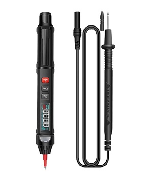 A3008 - Мультиметр True RMS в виде щупа, определение фазы, NCV, напряжение ACV/DCV, сопротивление, прозвонка, емкость, частота, температура, фонарик