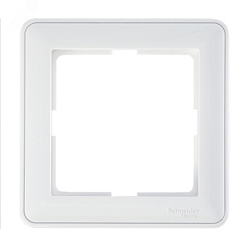 Рамка 1-м W59 бел. SE (КД-1-18) KD-1-18