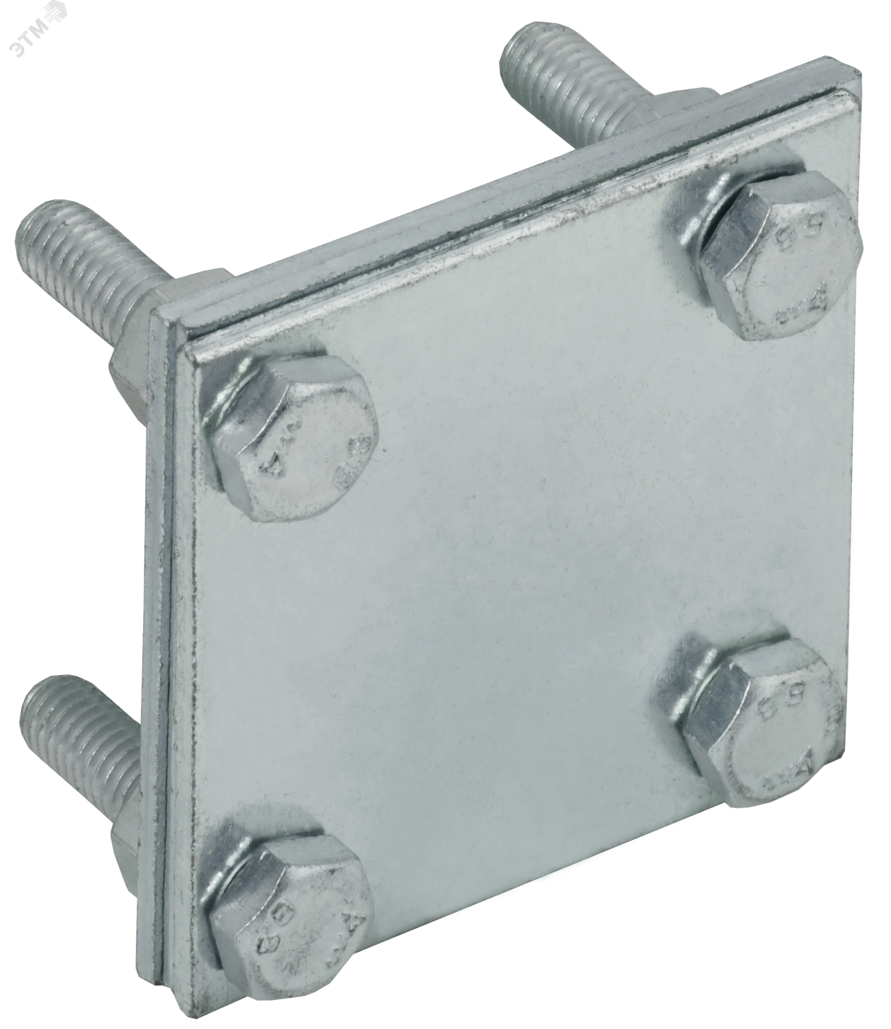 Зажим крестообразный с разделителем полоса-полоса 40мм оцинкованная сталь HDZ IEK ZCC68-14-1-40