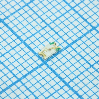 HL-PC-3216S22OC - Светодиод smd 3,2х1,6мм/оранжевый/605нм/160-220мкд/1.8-2.4v, If=20mA/прозрачный/130°