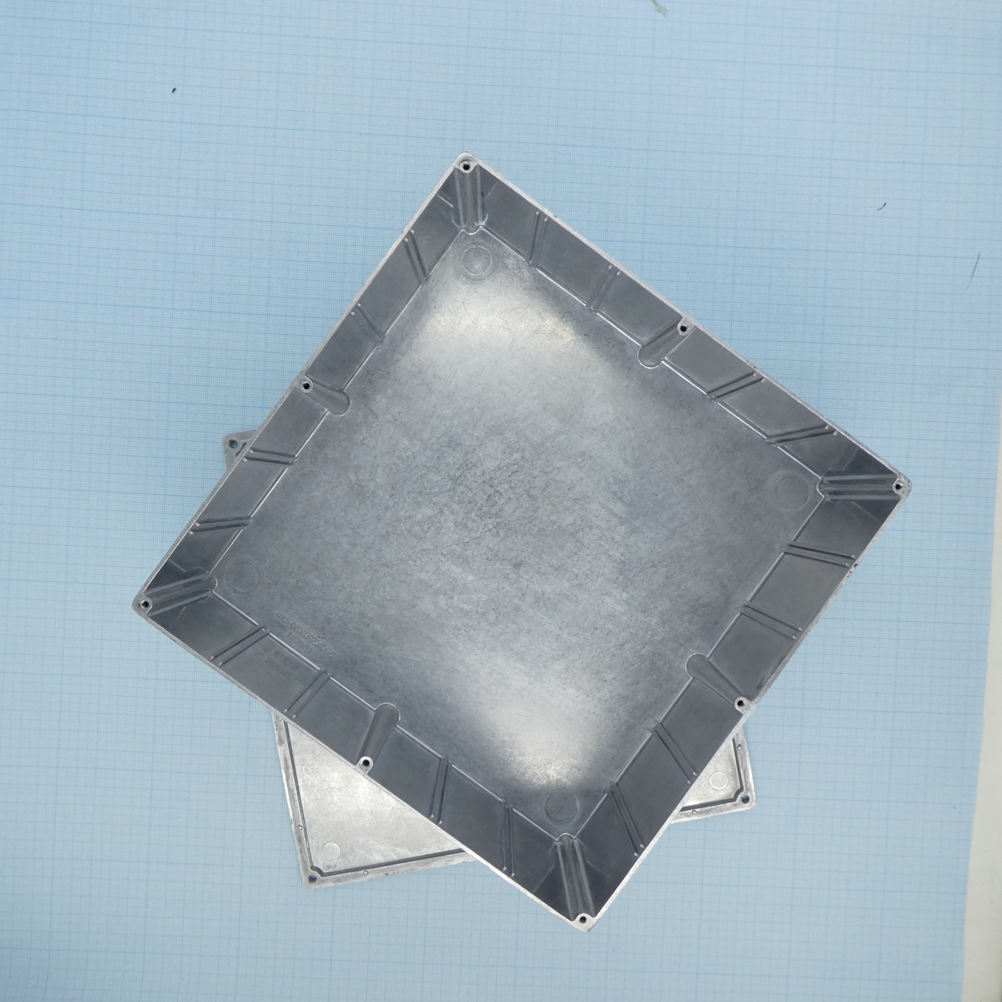 BS21 - Герметичный алюминиевый корпус с прокладкой, IP66, некрашеный