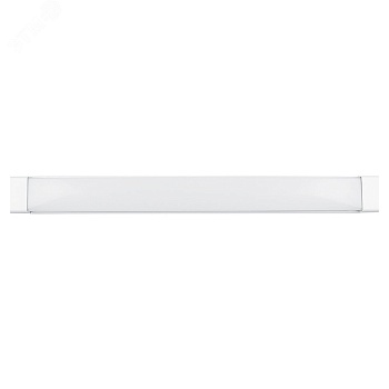 Светильник светодиодный ДПО-18вт 6500К матовый металл (аналог ЛПО-2х18) 32943