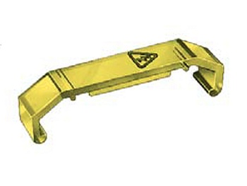 Заглушка 04.325.1056.0 - Защитная крышка на 1 клемму, для клемм 9700 A/6 S35, желтая