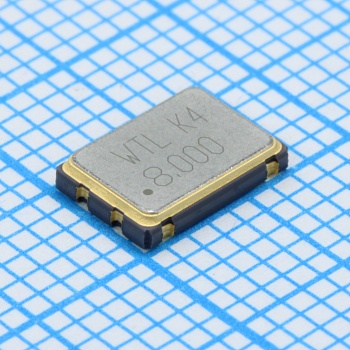 WTL7K85439FO - Кварцевый генератор 8.00000 МГц для поверхностного монтажа