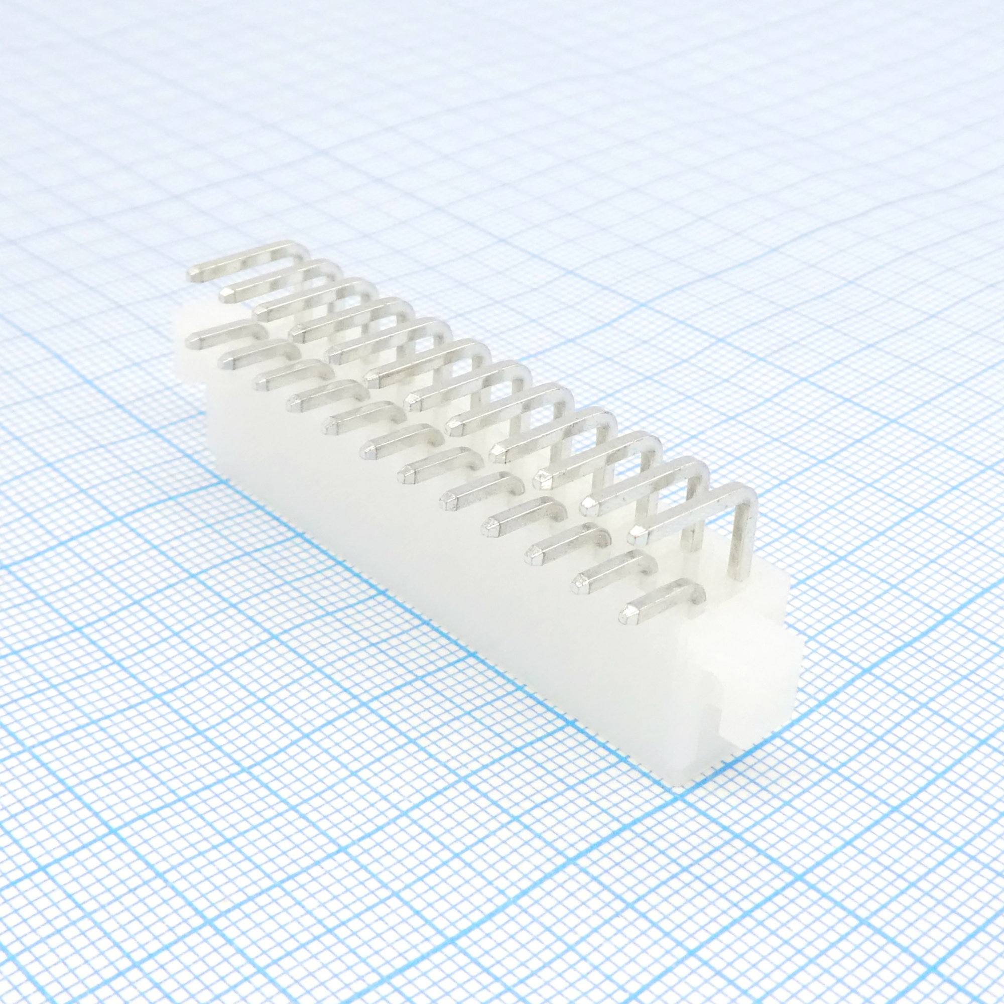 DS1073-01-2X12MR2T6 - Разъем низковольтного питания, вилка угловая 2*12 контактов шаг 4.2мм