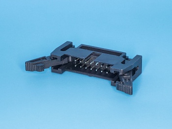 SCM-14 - Вилка на плату, вертикальный монтаж 14pin(2х7), шаг 2.54мм
