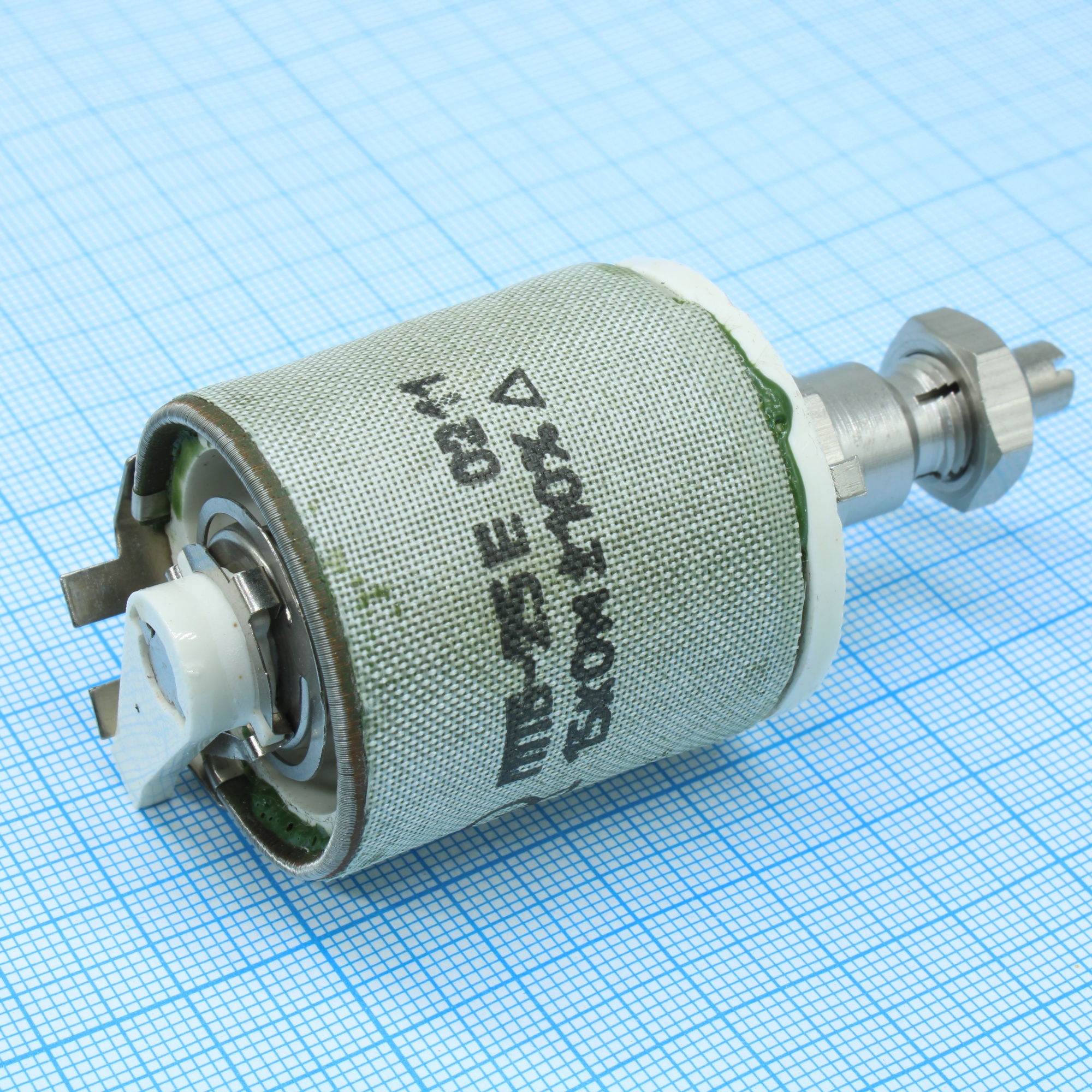 ППБ-25Е  15К ±10% - Резистор переменный проволочный 15кОм ±10% 25Вт