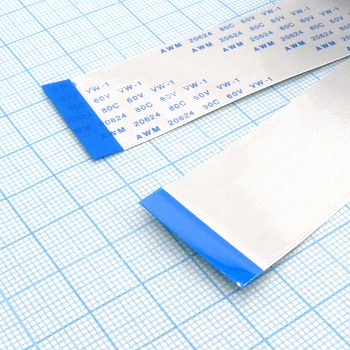 ШЛЕЙФ пл 48 конт /0.5mm/ 300mm реверс - FFC шаг 0.5мм, 48 контактов, длина 300mm реверс