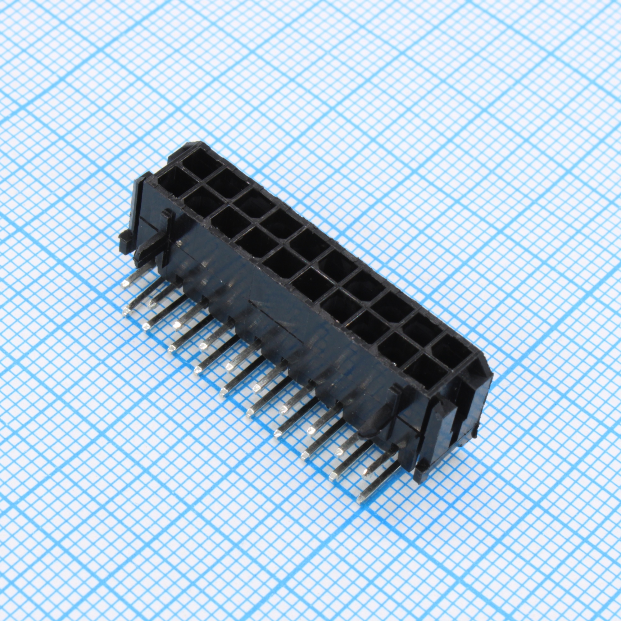 DS1073-04-2X10MRB6 - Разъем штыревой двухрядный угловой на плату