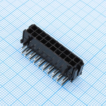 DS1073-04-2X10MRB6 - Разъем штыревой двухрядный угловой на плату