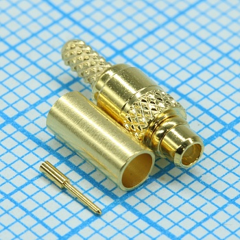 734150971 - Разъем MMCX коаксиальный 0Гц....6ГГц 50Ом монтаж на кабель пакет