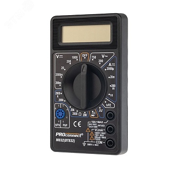 M832 DT832 13-3012 - Мультиметр цифровой