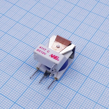 4117-C-O-20-12VDC-1.0 - Сверхминиатюрное открытого типа мощное силовое реле одна контактная группа-два направления 20А катушка 12В 1Вт