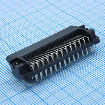 L-KLS1-SCSI-10-50MLS - Разъем SCSI CN Type пластиковый Male угловой PCB монтаж, 50 контактов