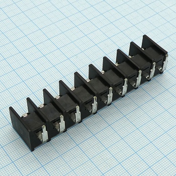 DG45R-B-09P-13-00A(H) - Барьерный клеммный блок 9 контактов. Серия DG45R-B