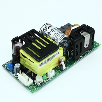 EPS-120-24 - AC-DC, 120Вт, вход 80…264V AC, 47…63Гц /113…370В DC, выход 24В/3.5...5A (без вент./с вент.), рег. вых 22.8…25.2В, изоляция 3000В AC, открытая плата 101.6х50.8х29мм, -30…+70°С