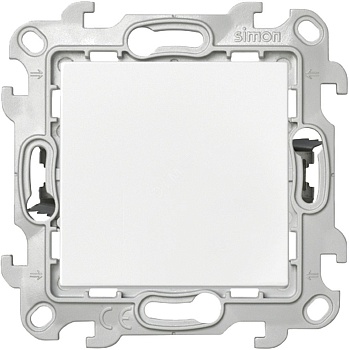 Выключатель 1-кл. 1п 2мод. СП 24 10А IP20 Push&Go механизм бел. 2420101-030