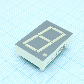 SA10-11EWA - 1 разрядный индикатор 25,4мм/красный/625нм/4.7-16мкд/ОА