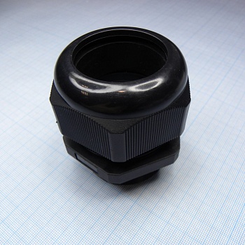 DDL-M50P (black) - Кабель ввод, крепление на панель, гайка для крепления на панель приобретается отдельно