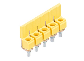 Соед. мостик IVB WK 6 TK-5 - Соединительная перемычка, винтовая, изолированная, 5 полюсов, для клемм: WK6 TK