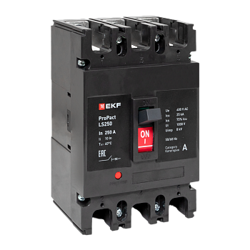 Автоматический выключатель LS250 25кА 3P 200А ProPact EKF