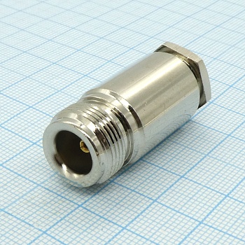 N гн пайка RG-213 - ВЧ разъем