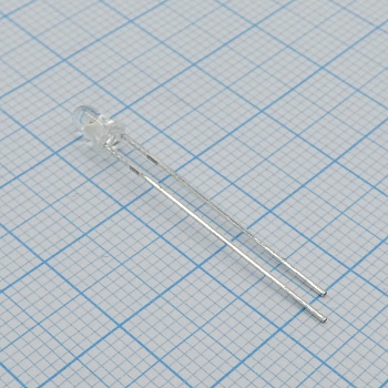 FYL-3014SRC1A - Светодиод 3мм/красный/643нм/200мкд/прозрачный/30°