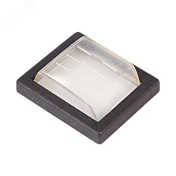 Влагозащитный колпачок для клавишных выключателей - прямоугольных с установочными размерами 29х21мм