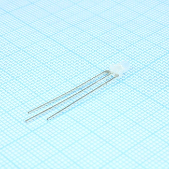 LEG2092/A-PF - Светодиод 3мм/красный/625нм/12-40мкд/ - зеленый/568нм/12-35мкд/белый матовый/60°/шаг 2,54мм