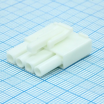 ELP-04V - Корпус разъема вилка 4 контакт(-ов) 4.5мм прямой монтаж на кабель пакет